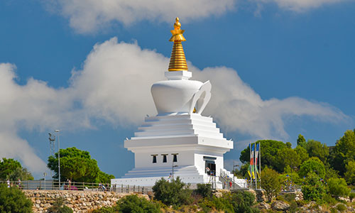 Benalmádena Guide - Benalmádena is home to the largest Buddhist temple in the western world