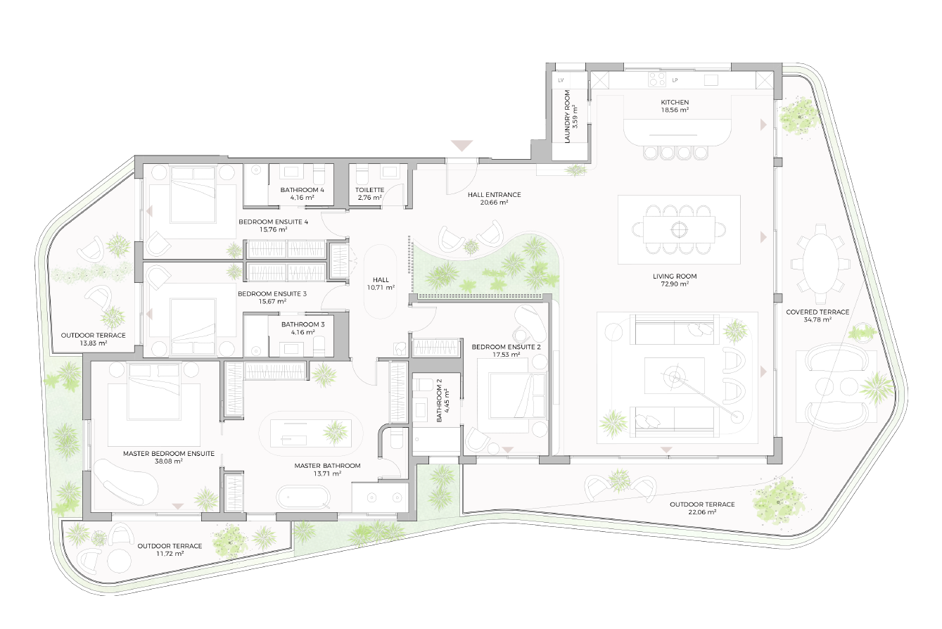 Floor Plan Terrace