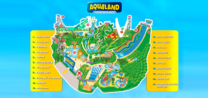  Parcs aquatiques de la Costa del Sol: Aqualand Torremolinos