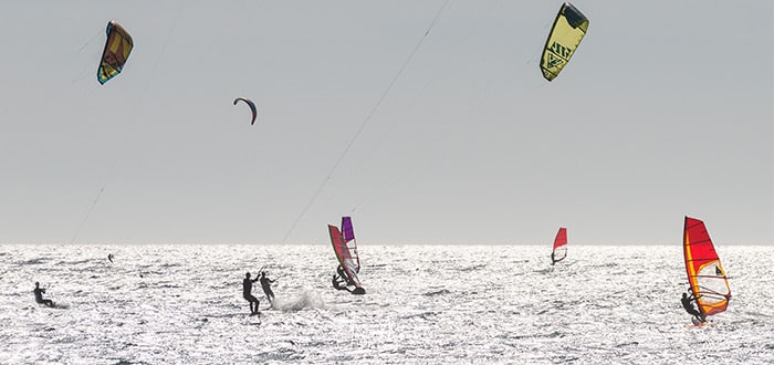 Les sports aquatiques sur la côte de Tarifa
