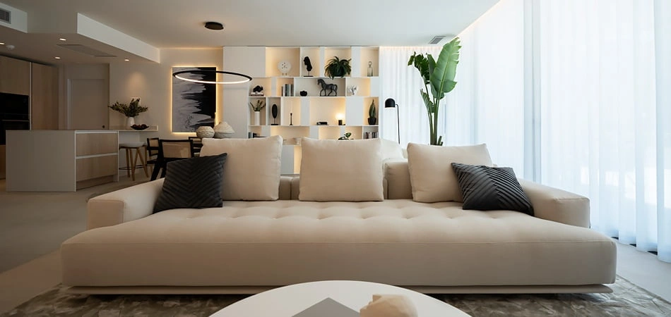 Beaucoup d'espace et de lumière dans ces villas de Marbella